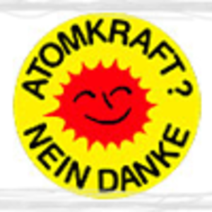 Die lachende Sonne: das Logo der Anti-Atomkraft-Bewegung.